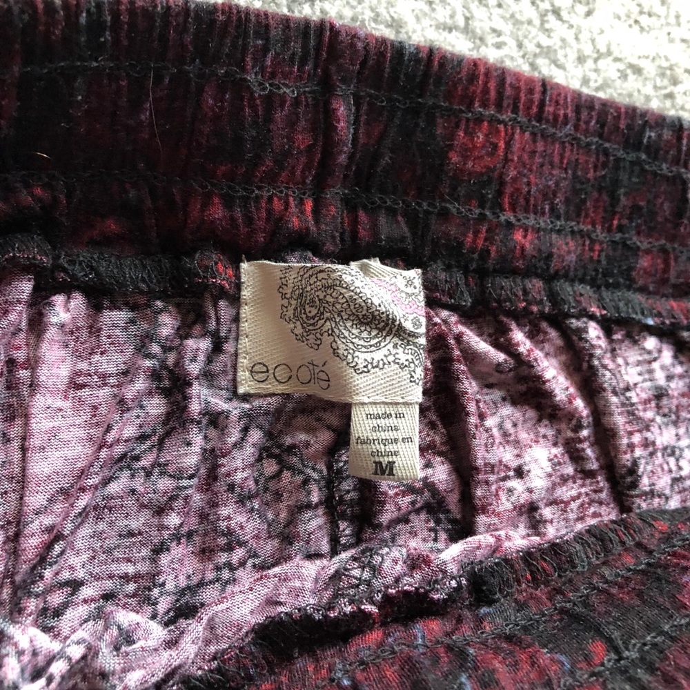 Drop crotch pattern pants - Picture 3 of 3